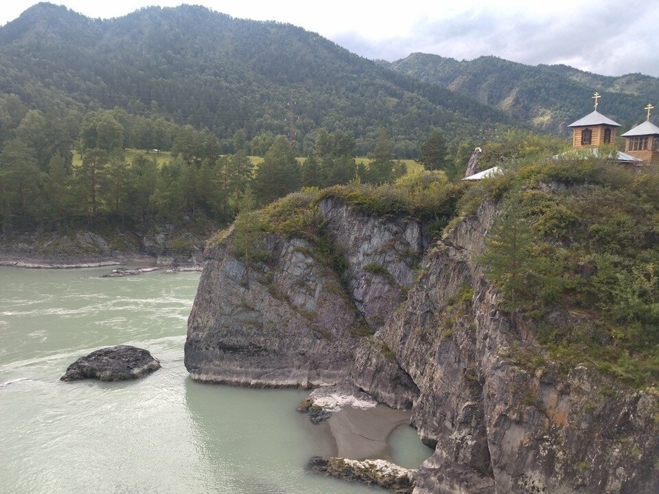     Чемал, остров Патмос, Горный Алтай. Яна ЛИСИНА