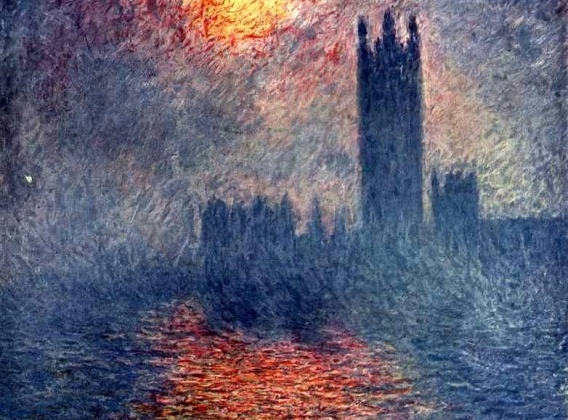    Клод Моне. Парламент в Лондоне. 1904