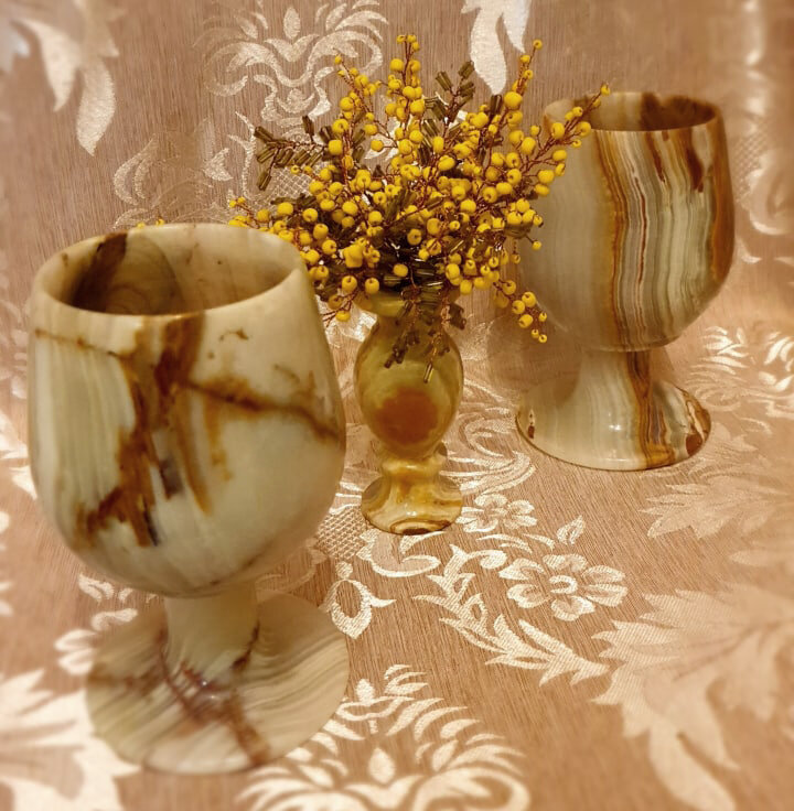 Турецкие бокалы из Оникса