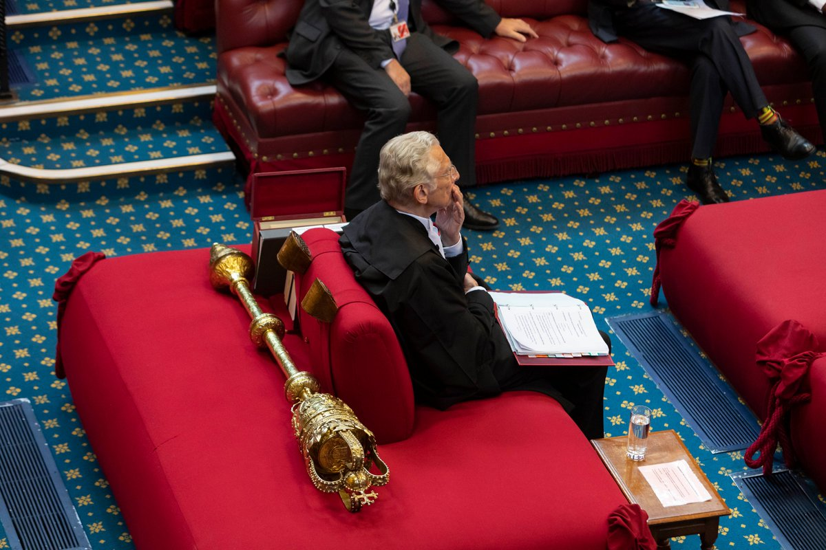 Толпа стоящая у трона. The Woolsack in the House of Lords. Парламент Великобритании палата лордов.