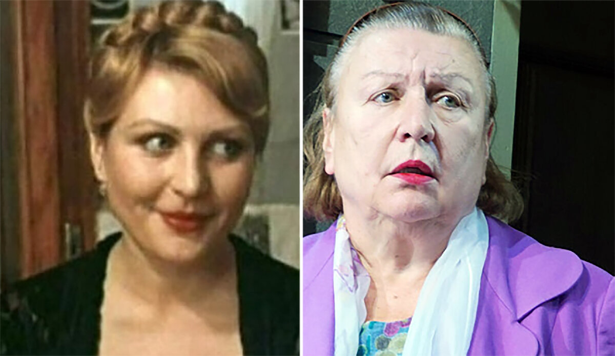 Татьяна Кравченко: в молодости и сейчас