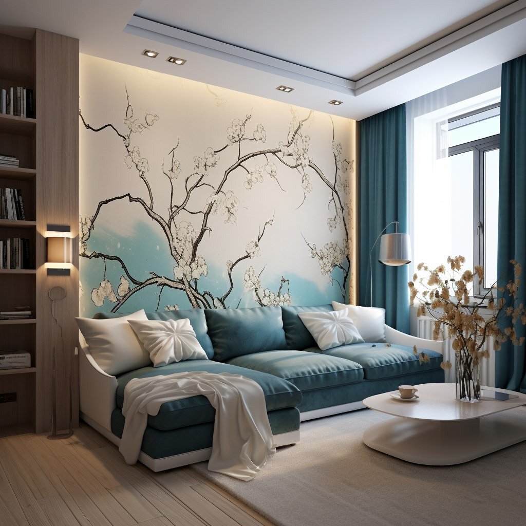 Обои в комнату современном стиле: цвета, узоры, материалы | garant-artem.ru