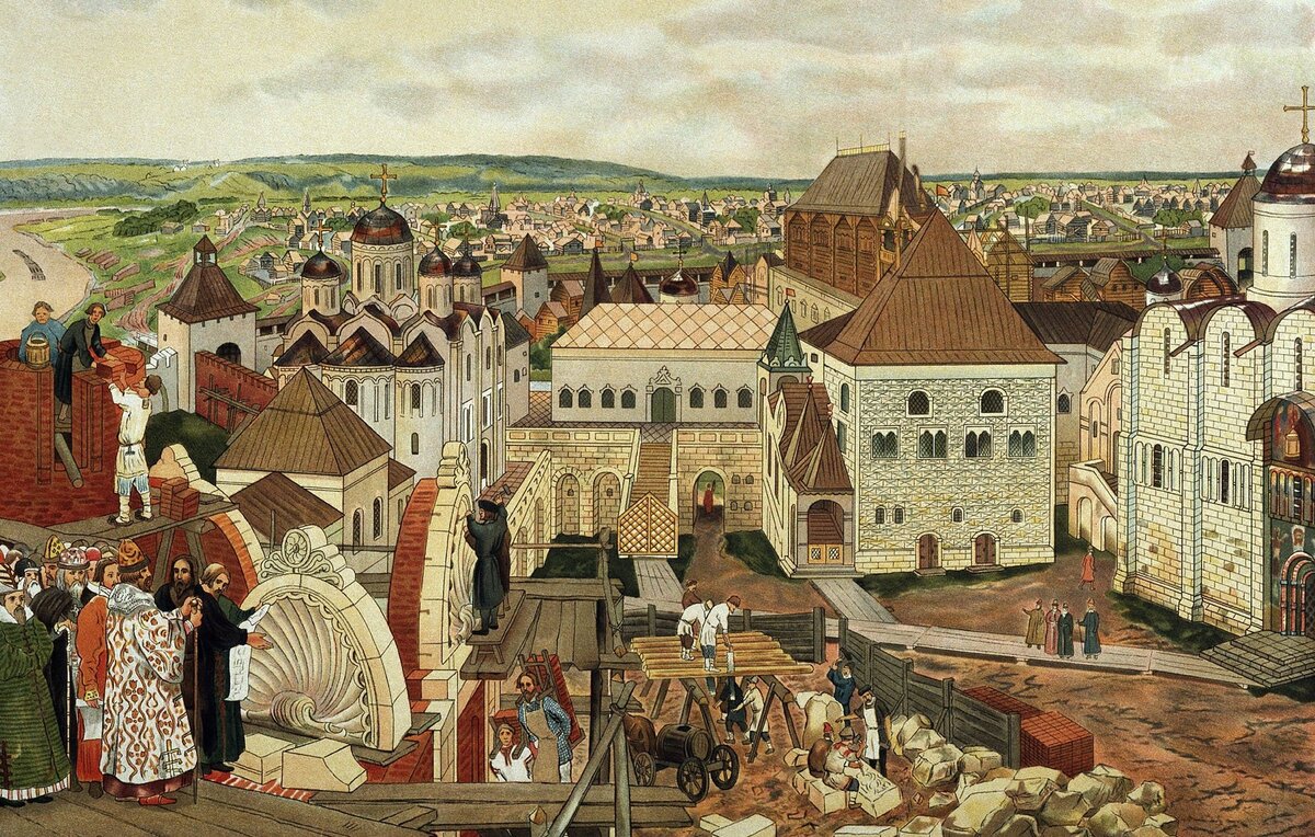 Аполлинарий Васнецов Москва 14 века