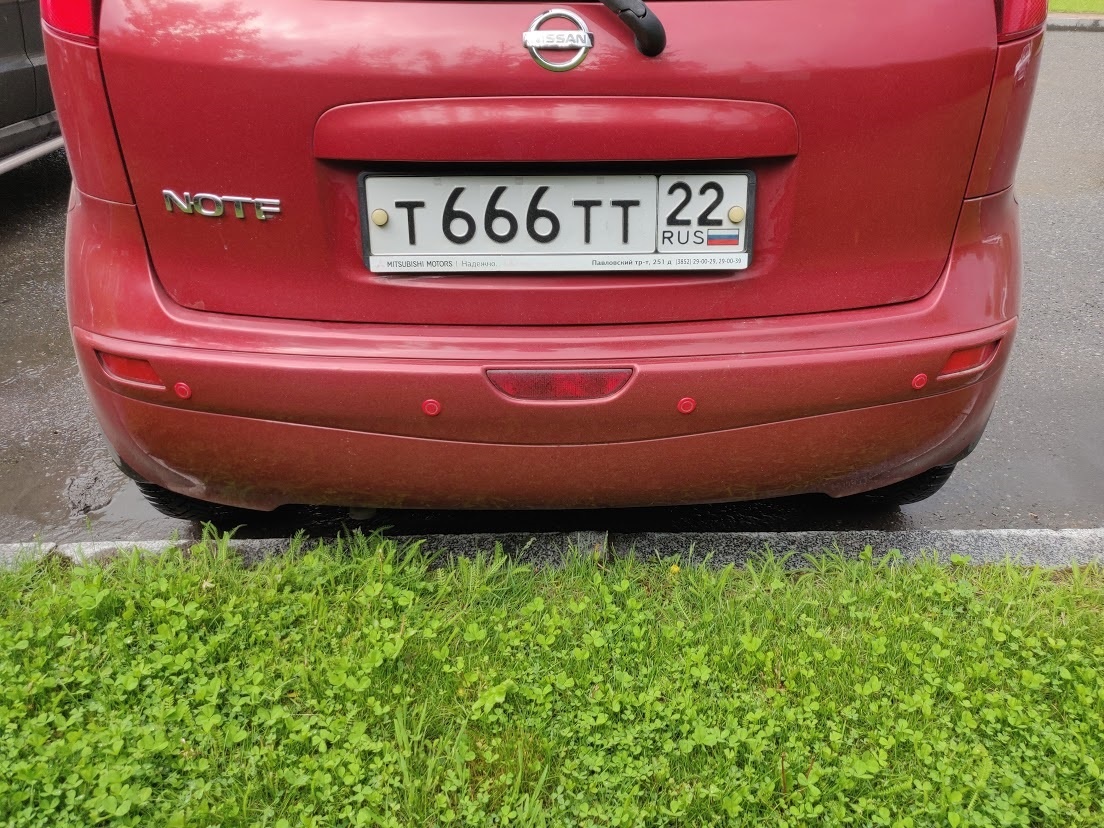 Сонары парктроника на моём авто