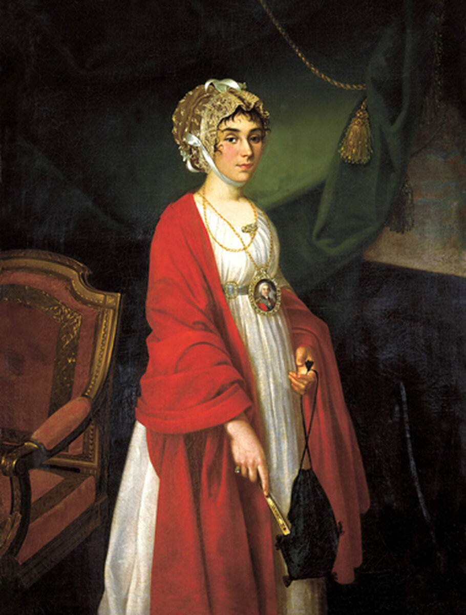 Портрет графини Прасковьи Ивановны Шереметевой. Из коллекции музея-усадьбы «Кусково». Автор Н. Аргунов