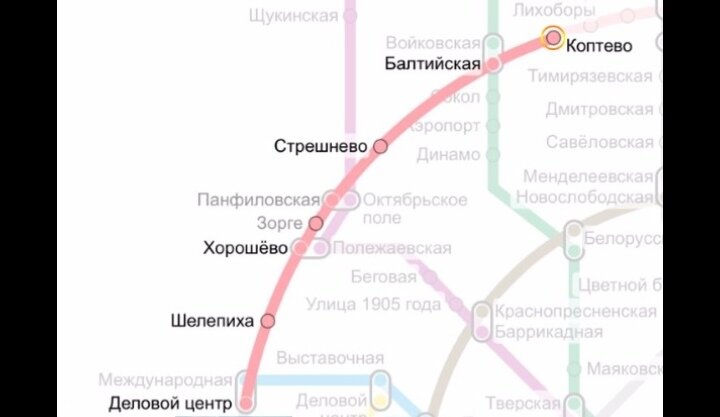 Мцк балтийское балтийское метро