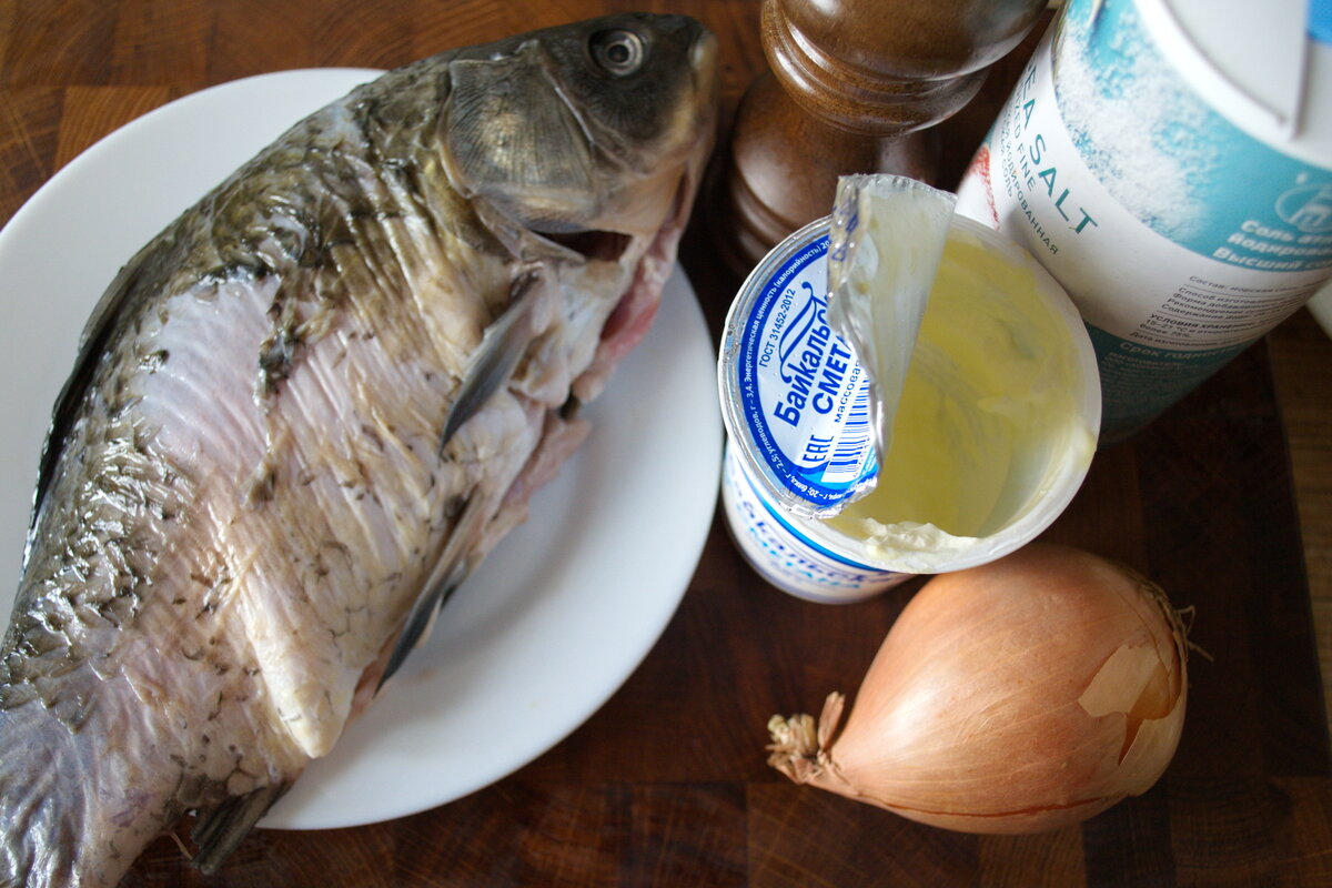 Сметана и лук - не обязательны, суть рецепта не в них