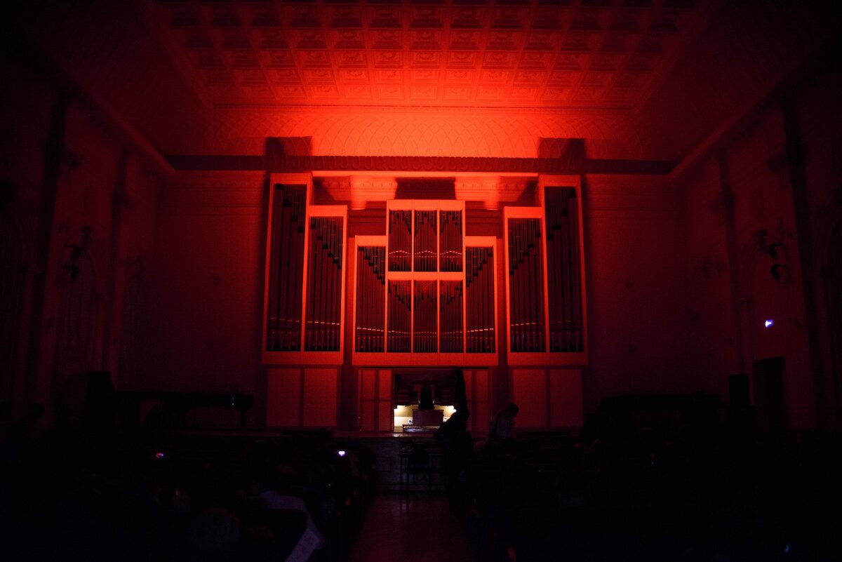 Орган ночью... Фото: Анастасия Белова