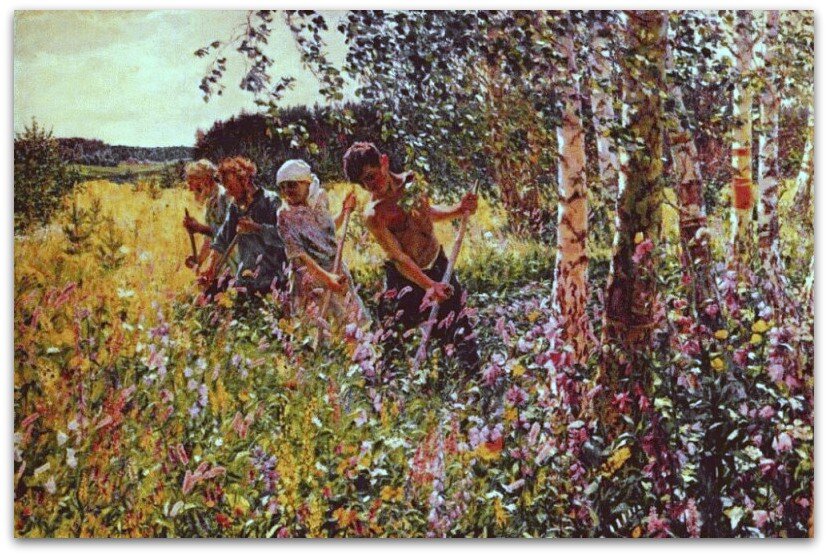 Сенокос. Пластов А.А.