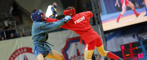 Самбо - международный вид спортивного и боевого   единоборства, разработанный  на основе борьбы Дзюдо и Джиу-Джитсу