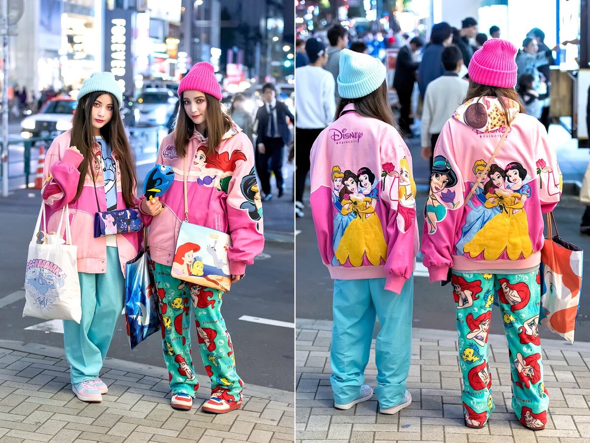 Японцы любят ярко одеваться.