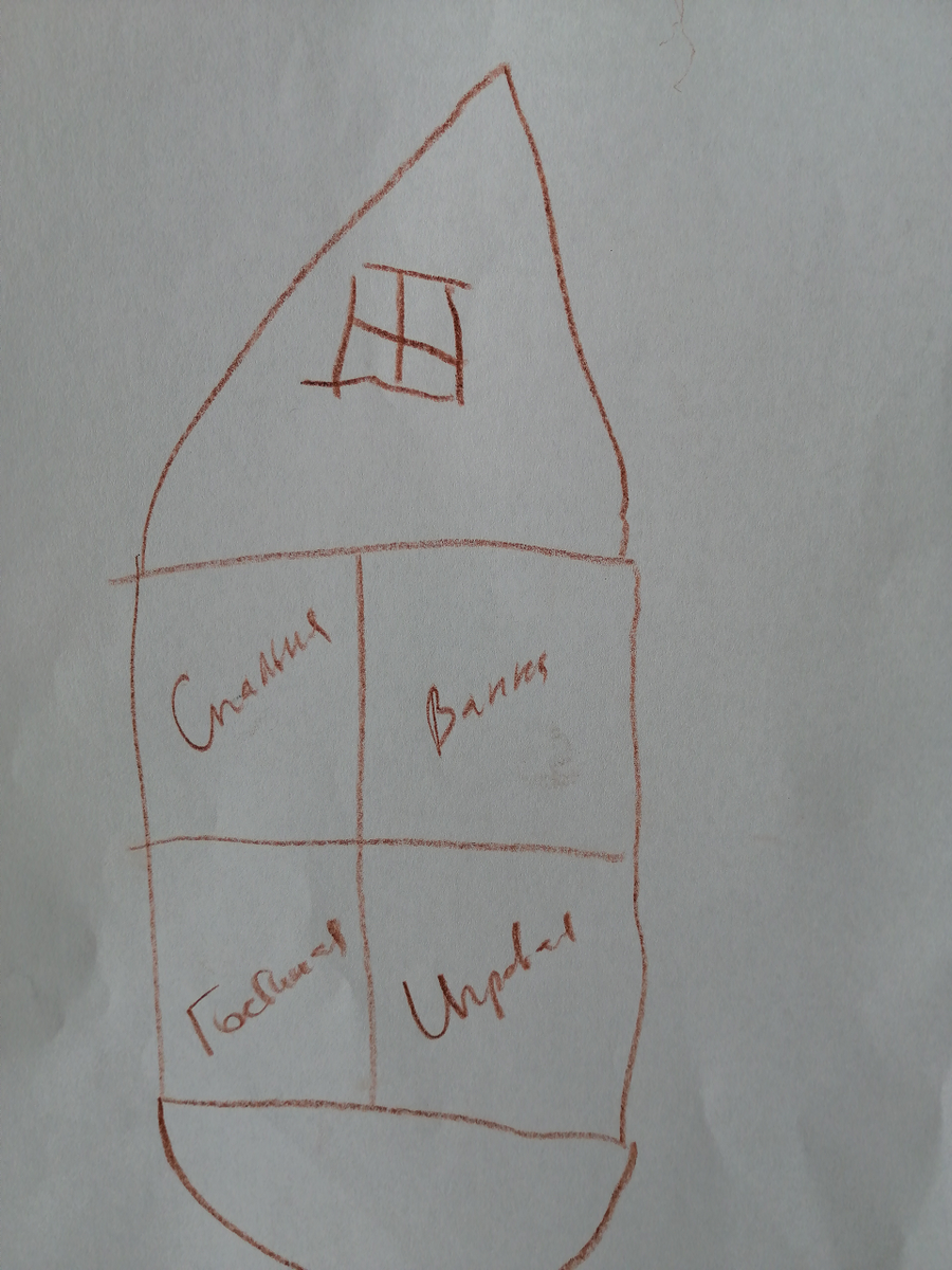 Эскиз заказчика (надписи сделаны моей рукой)