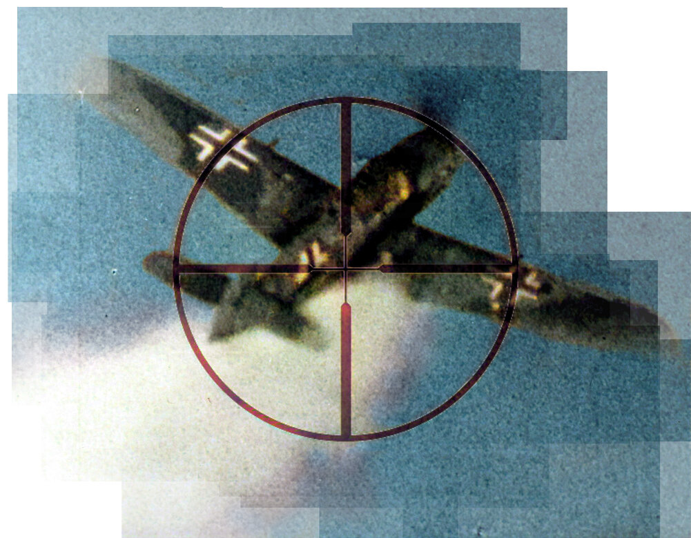 На фото: немецкий истребитель Мессершмитт Bf.109G. Фото: waralbum.ru. Фотомонтаж использован в качестве иллюстрации.