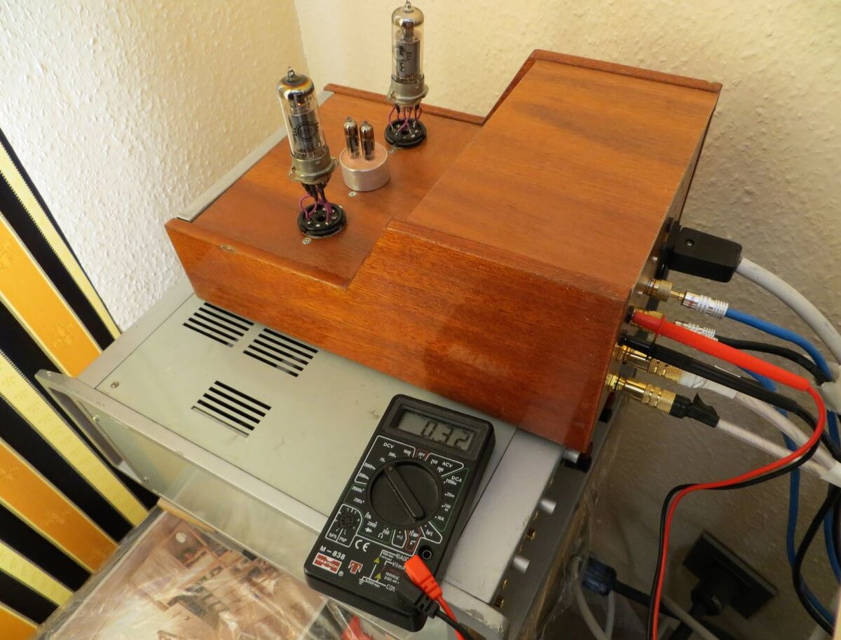 Ламповый усилитель SE 6н8с + 6п6с (6ф6с) в ретро стиле. | LENIVO | Дзен