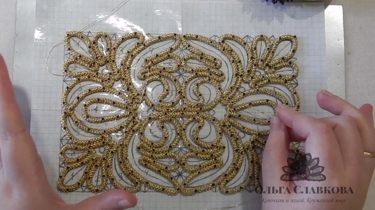 Итог первой серии.  Женская обложка для паспорта. румынское кружево и вышивка бисером.
