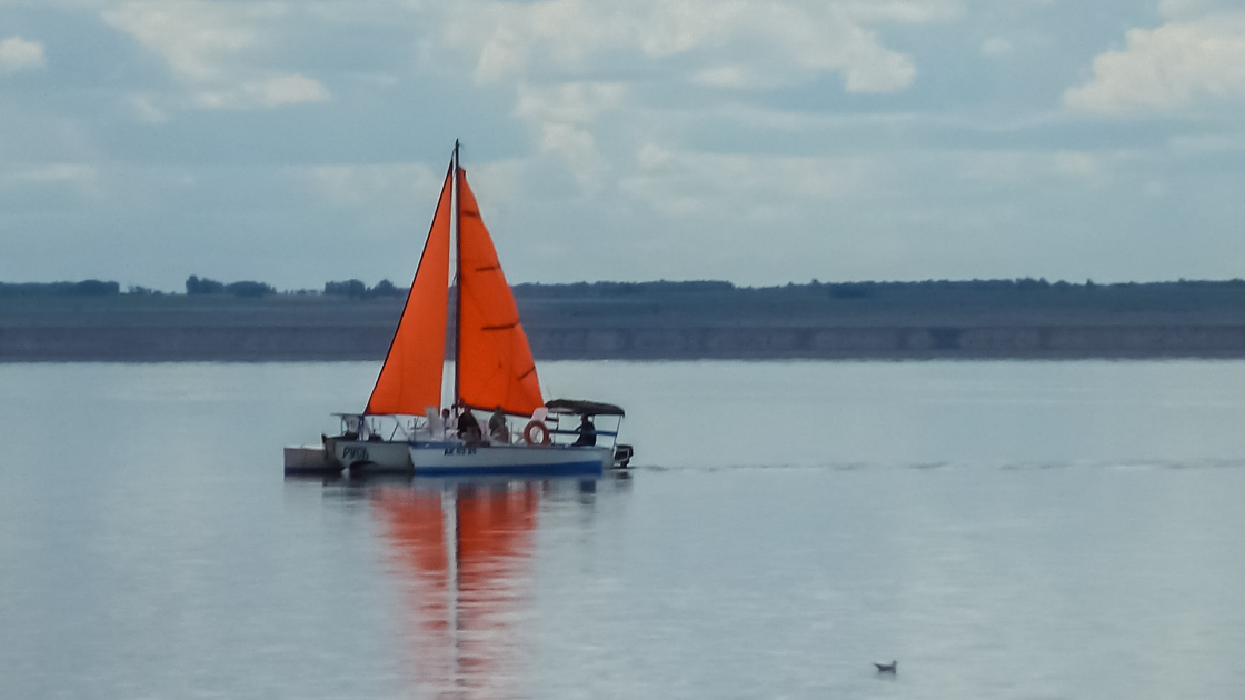 Алые паруса на озере Яровое