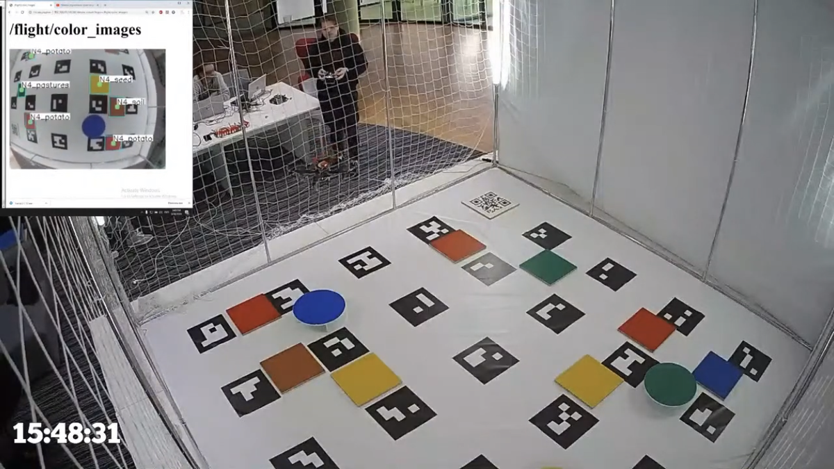 Трансляция которую могли наблюдать участники категории БПЛА