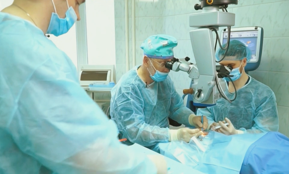 Идет операция.