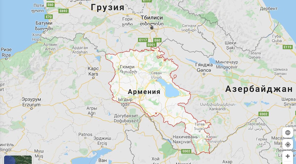 Источник: Google Maps