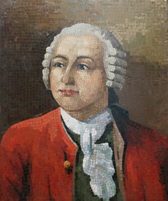 Портрет М.В. Ломоносова, художник С.А. Николаев
