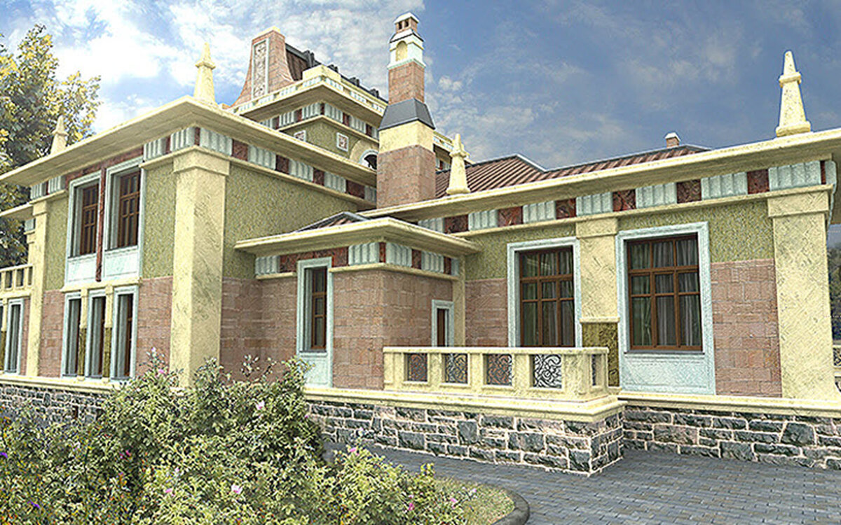 Дом в классическом стиле - Объект 632