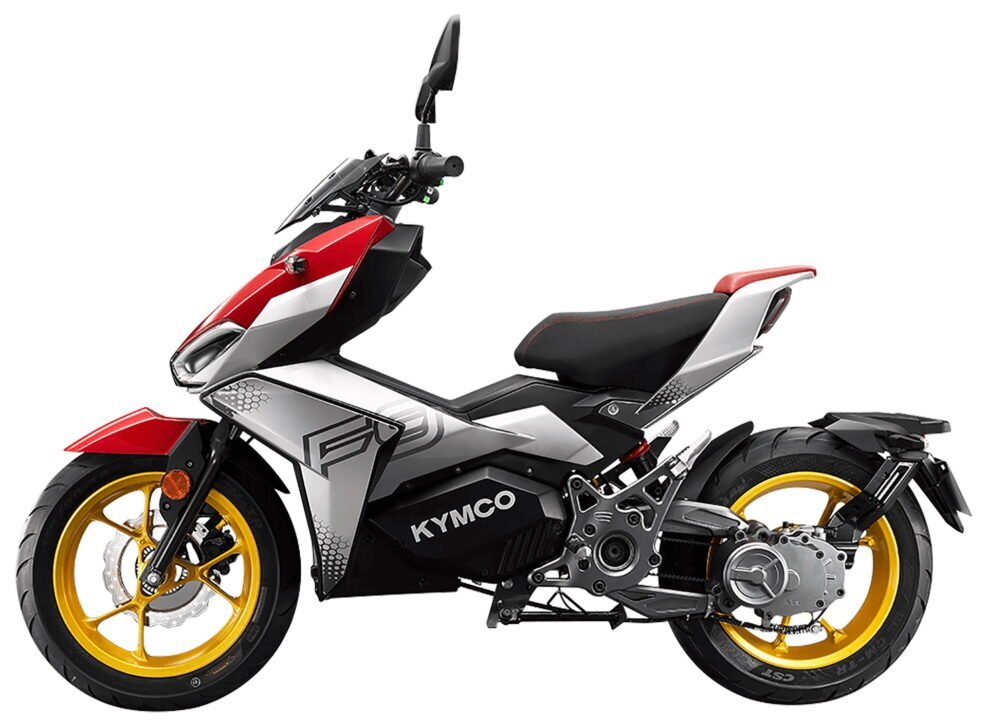 Kymco официально представила свой первый электрический мотоцикл. Kymco F9 немного превосходит дешевые китайские скутеры из-за чуть большей батареи и заметно большей мощности.-2