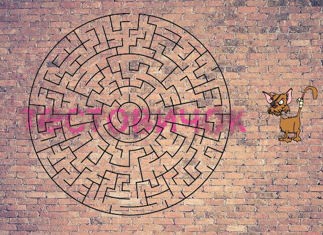 авторский лабиринт.