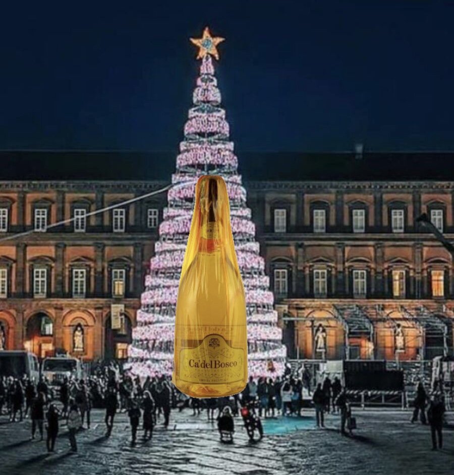 Итальянцы, действительно, считают, что лучшие вина для праздников - это итальянские вина из Franciacorta (Фото автора)