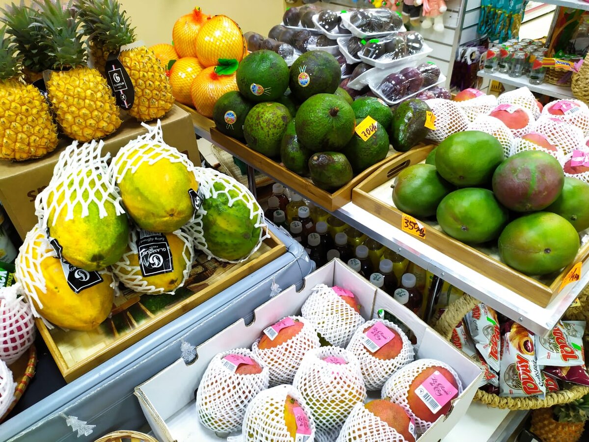 Фрукты в Ханой-Москва