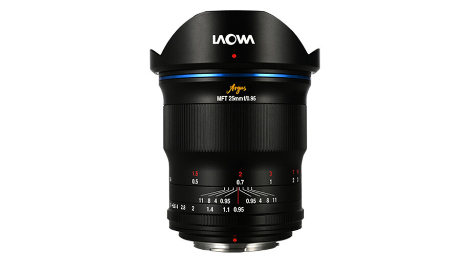 Объектив Laowa Argus 25mm f/0.95 MFT APO