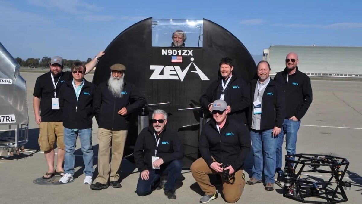 летающая тарелка от Zeva Aero
