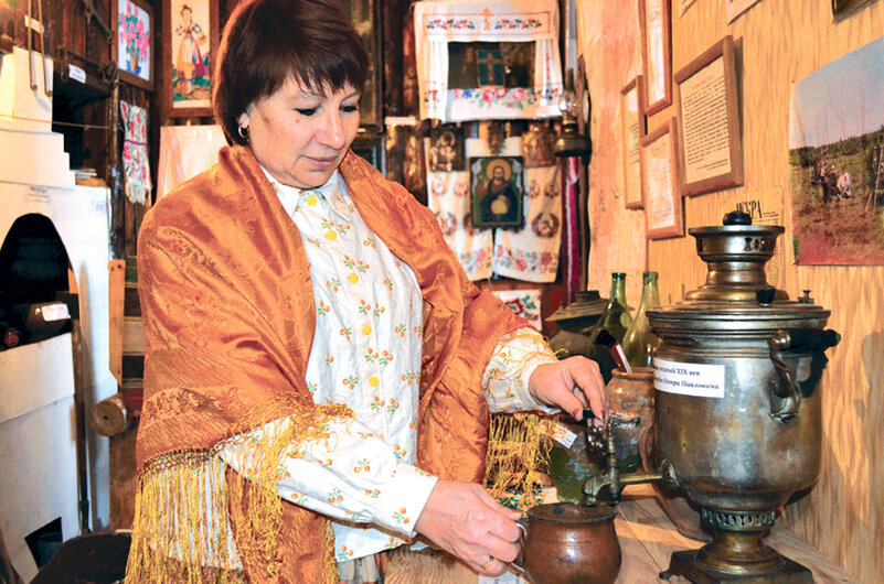 Светлана Николаевна перевоплотилась в хозяйку бабушкиной избы