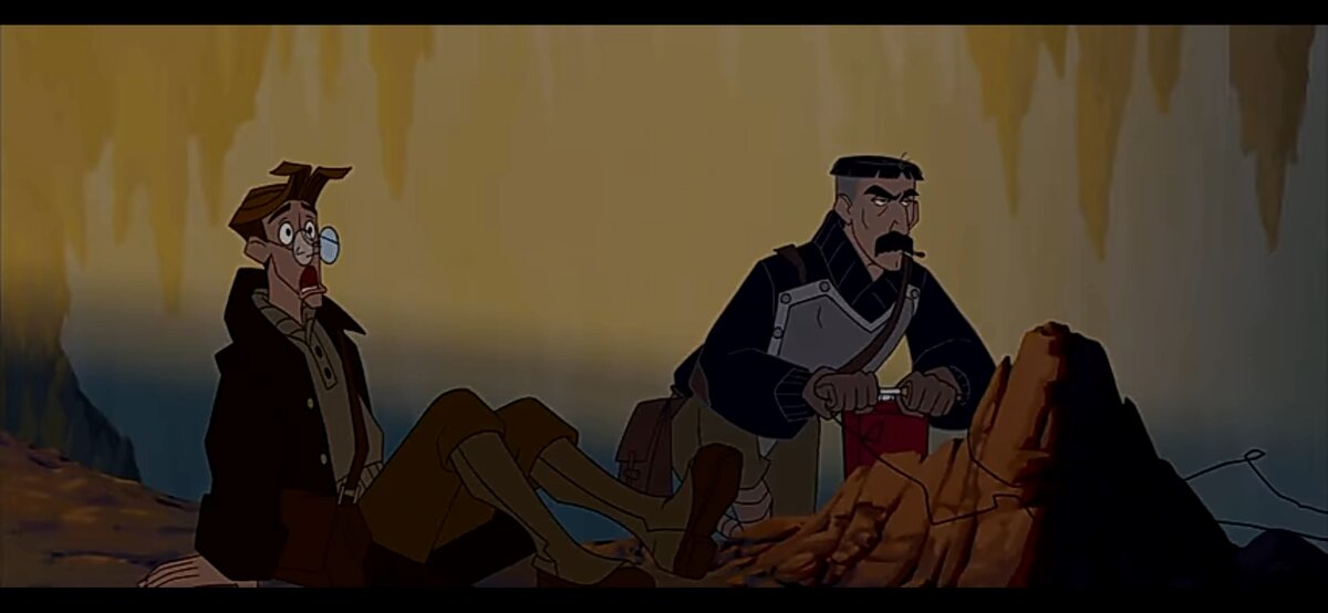 Кадр из Атлантида затерянный мир