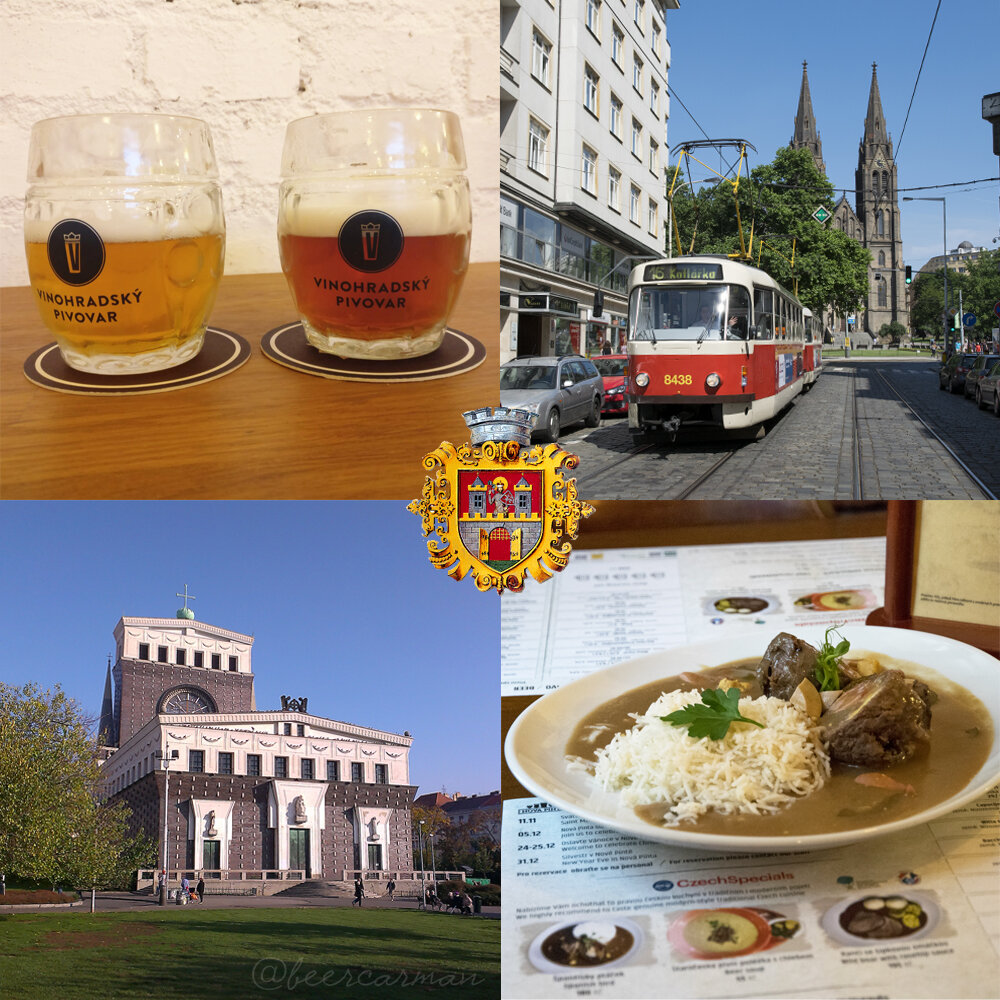 Прага, Винограды