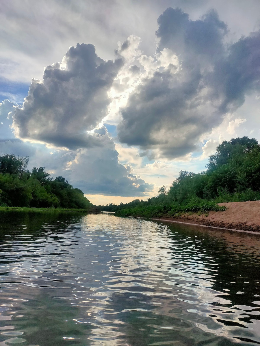 Впадение р. Боровка в р. Самара