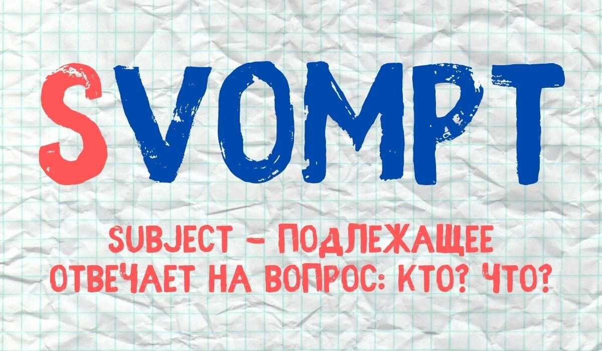 Запомните метод SVOMPT, чтобы строить предложения на английском без ошибок  | Английский для жизни | Дзен