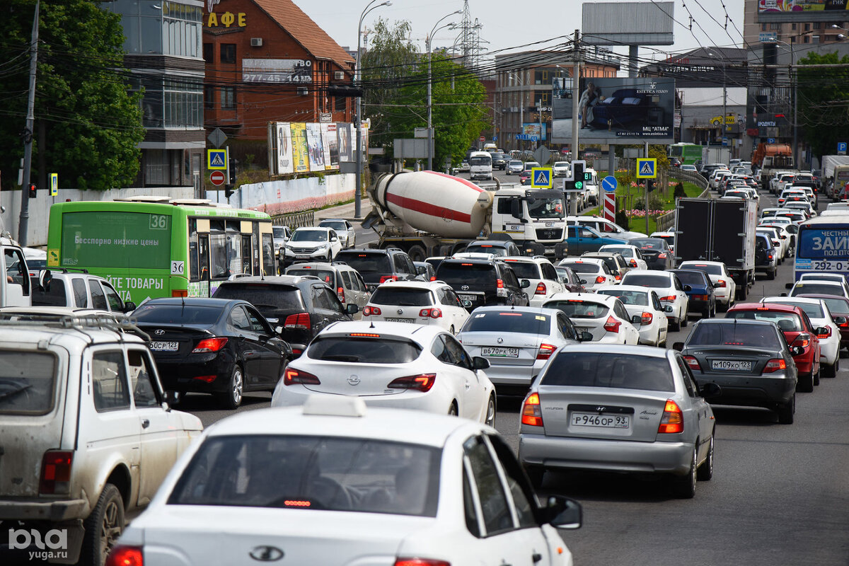 Пробки Краснодара