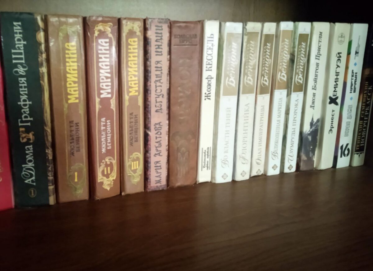 На полках с книгами у нерадивых хозяек всегда пыльно 