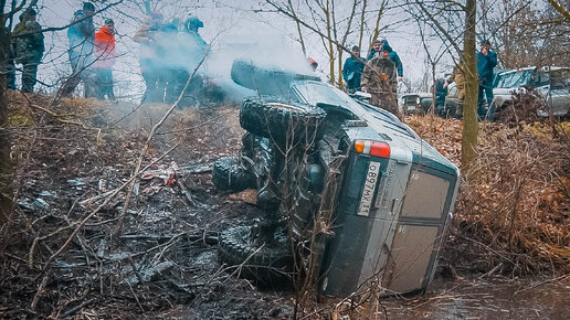 Пожалел что ПОСПОРИЛ с УАЗАМИ. TOYOTA PRADO и NISSAN PATROL против УАЗОВ и НИВ в OFFROAD