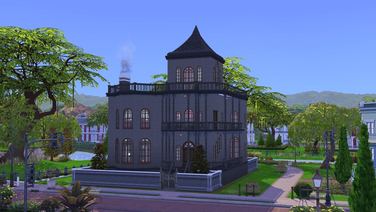 Особняк династии Гот. The Sims 4.