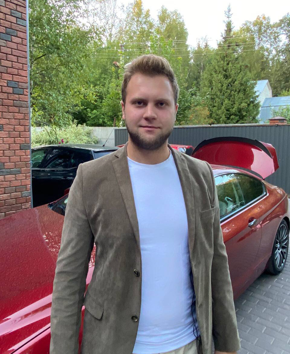 На фото Никита Быканов