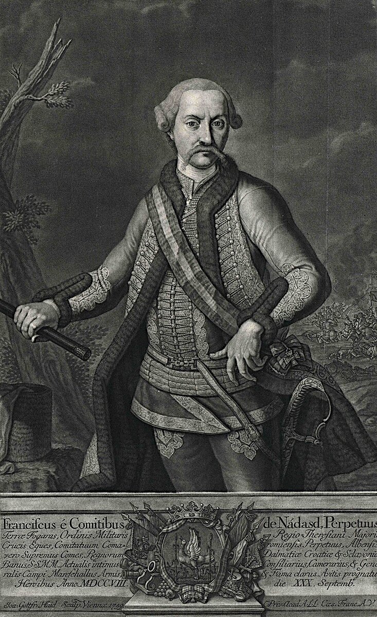 И.Я. Хайд «Портрет Ференца Надашди», 1759 г.