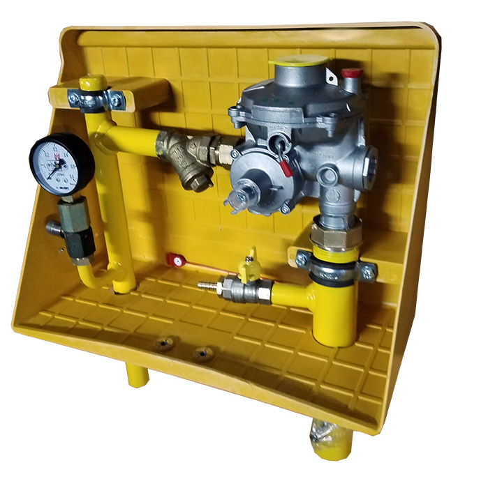 ДРП домовые газорегуляторные пункты с бытовыми регуляторами давления газа для Московской области