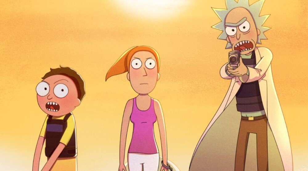     Постер 7 сезона мультсериала «Рик и Морти» (2023)