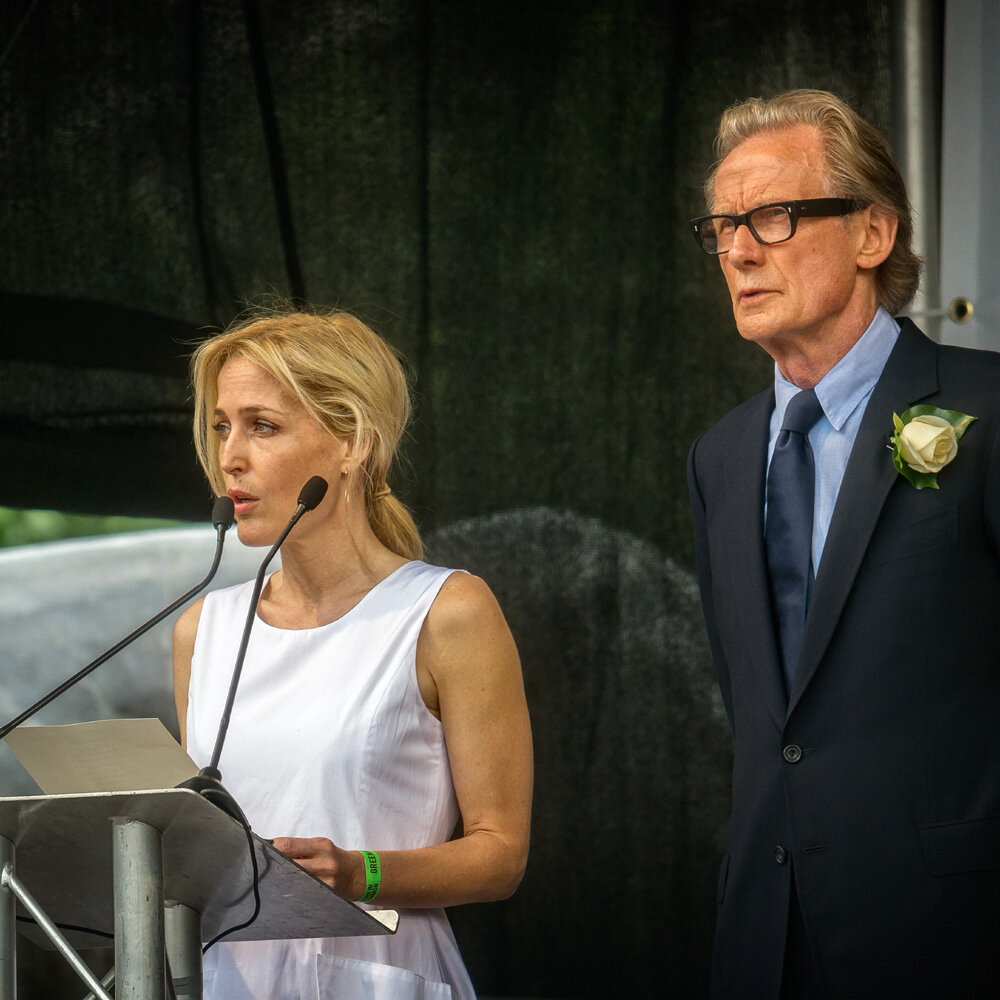 Джиллиан Андерсон (Gillian Anderson) и Билл Найи (Bill Nighy) / © Garry Knight / flickr