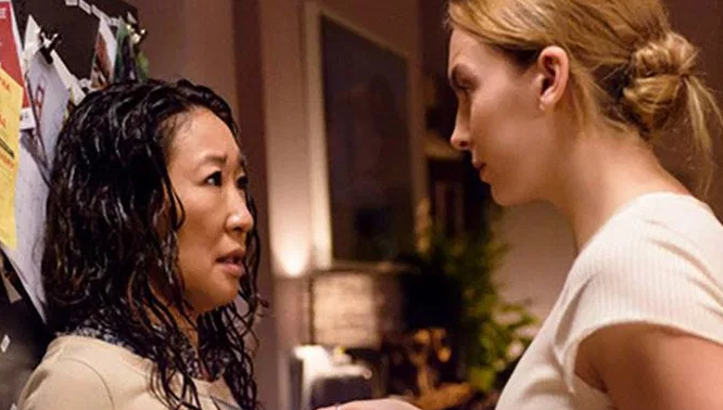 кадр из сериала "Убивая Еву"