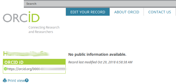 Вот так выглядит пустой профиль и это нехорошо!