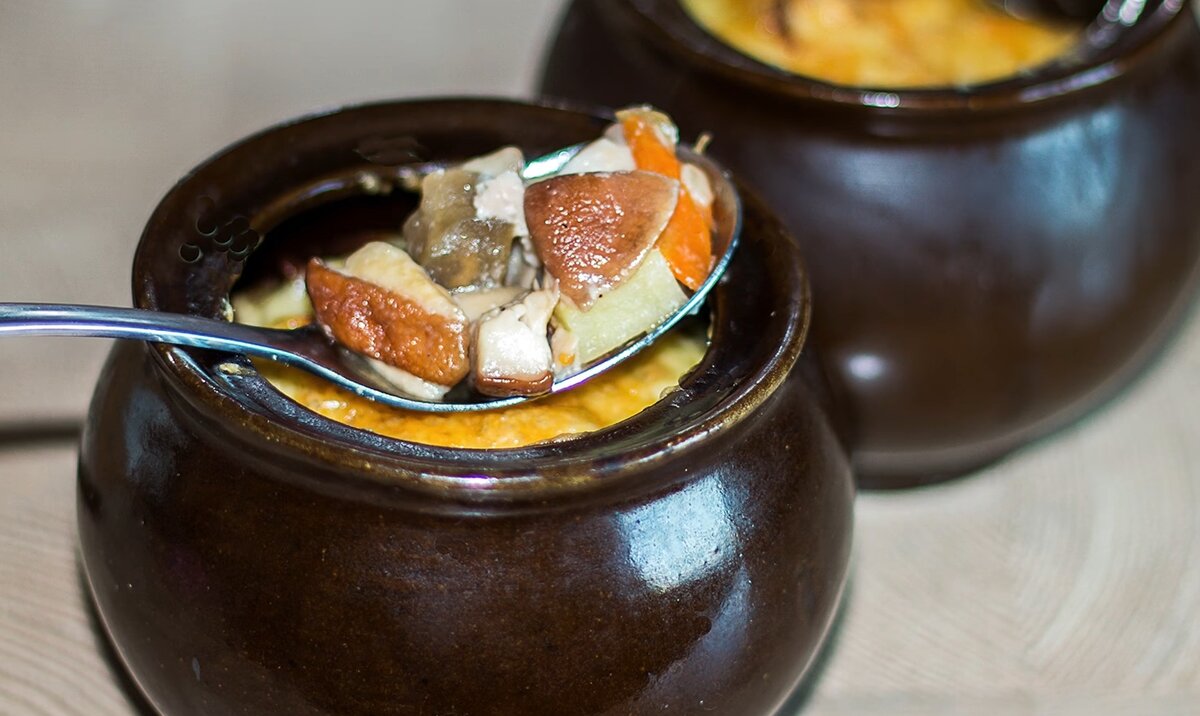 Жаркое "Грибной рай"