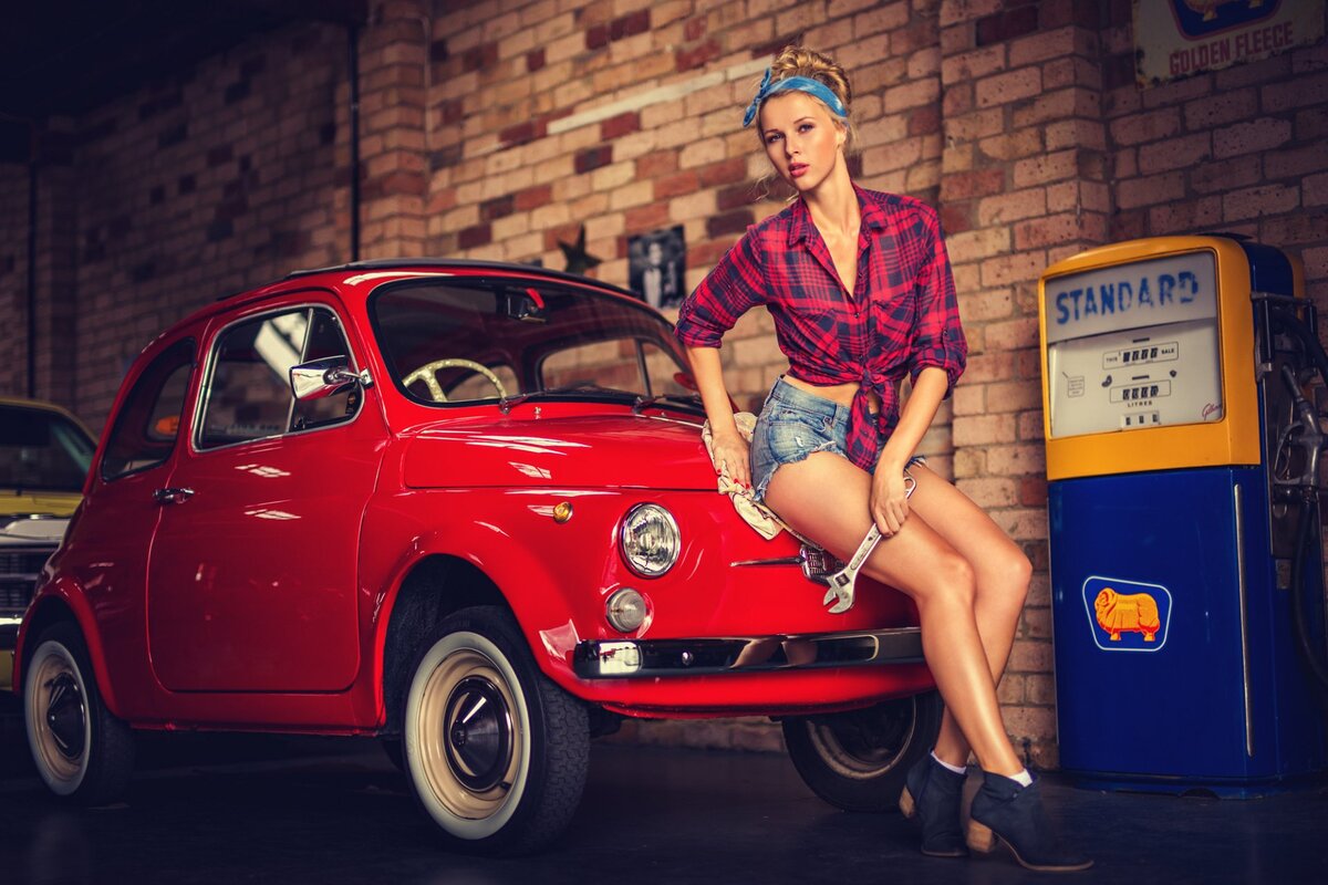 fiat 500 ретро