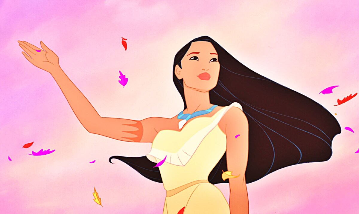 Кадр из мультфильма "Покахонтас"